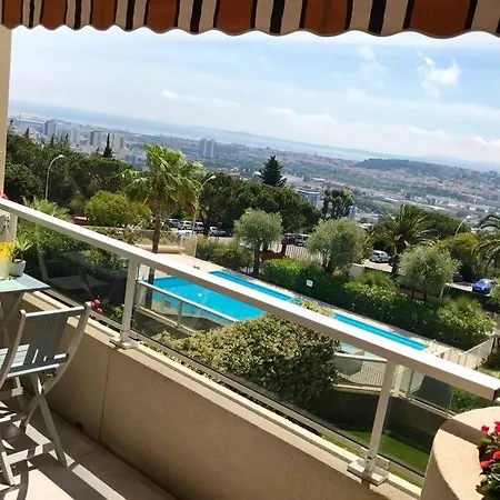 Ouest- Vue Garage Piscine Wifi Nice